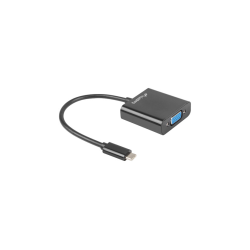 ADAPTADOR LANBERG USB 3.1 TIPO-C/VGA HEMBRA - AD-UC-VG-01