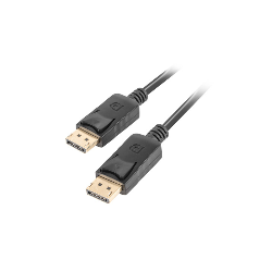 CABLE DISPLAYPORT LANBERG MACHO MACHO 4K NEGRO 1.8M - CA-DPDP-10CC-0018-BK