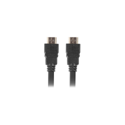 CABLE HDMI LANBERG MACHO/MACHO V1.4 ALTA VELOCIDAD 0.5M NEGRO - CA-HDMI-11CC-0005-BK
