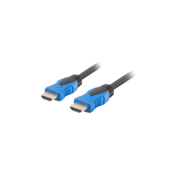 CABLE HDMI LANBERG MACHO/MACHO V2.0 CU 4K 3M NEGRO - CA-HDMI-20CU-0030-BK