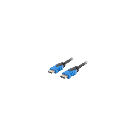 CABLE HDMI LANBERG MACHO/MACHO V2.0 CU 4K 3M NEGRO - CA-HDMI-20CU-0030-BK