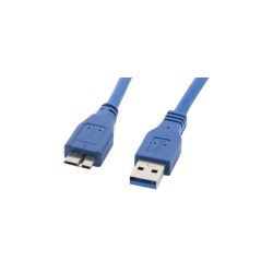 CABLE USB LANBERG 3.0 MACHO/MICRO USB MACHO 0.5M AZUL - CA-US3M-10CC-0005-B