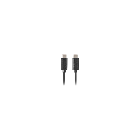 CABLE 2.0 LANBERG USB C MACHO/USB C MACHO 0.5M NEGRO - CA-CMCM-10CU-0005-BK
