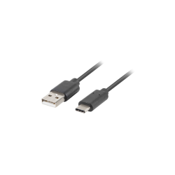 CABLE USB LANBERG 3.1 MACHO/USB C MACHO 1M NEGRO - CA-USBO-31CU-0010-BK