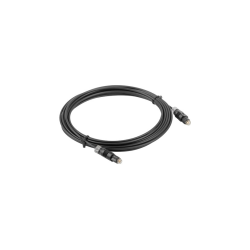 CABLE TOSLINK LANBERG OPTICO AUDIO DIGITAL 1M NEGRO - CA-TOSL-10CC-0010-BK