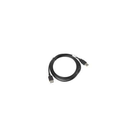 CABLE ALARGADOR LANBERG USB 2.0 MACHO HEMBRA 1.8M NEGRO - CA-USBE-10CC-0018-BK