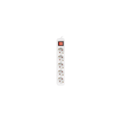 REGLETA LANBERG 5 TOMAS SCHUKO CON PROTECION BLANCA 3M - PS1-05F-0300-W