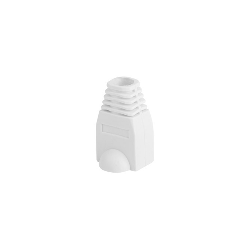 FUNDA PROTECTOR LANBERG CONECTOR RJ45 (PACK 100 UDS) BLANCO - PLB-1000-W