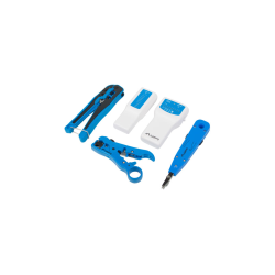 SET HERRAMIENTAS LANBERG NETWORK UNIVERSAL Y CABLE TESTER - NT-0302
