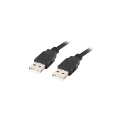 CABLE USB 2.0 LANBERG MACHO/MACHO 1M NEGRO - CA-USBA-20CU-0010-BK