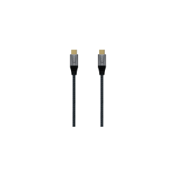 CABLE AISENS USB 2.0 ALUMINIO 5A 100W E-MARK USB-C 1.0M - A107-0628