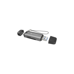 LECTOR DE TARJETAS NATEC SCARAB 3 USB 3.1 GEN 1 USB-A + USB-C SD/MICRO SD - NCZ-2262