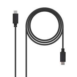 Nanocable Cable USB-C 2.0 Macho a USB-C Macho 1m - 10.01.2301