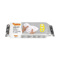 Jovi Air Dry Pasta para Modelar 500gr - Endurecible al Aire - Tacto Fresco - Facil de Moldear - Multi-Superficie - Secado en 24H