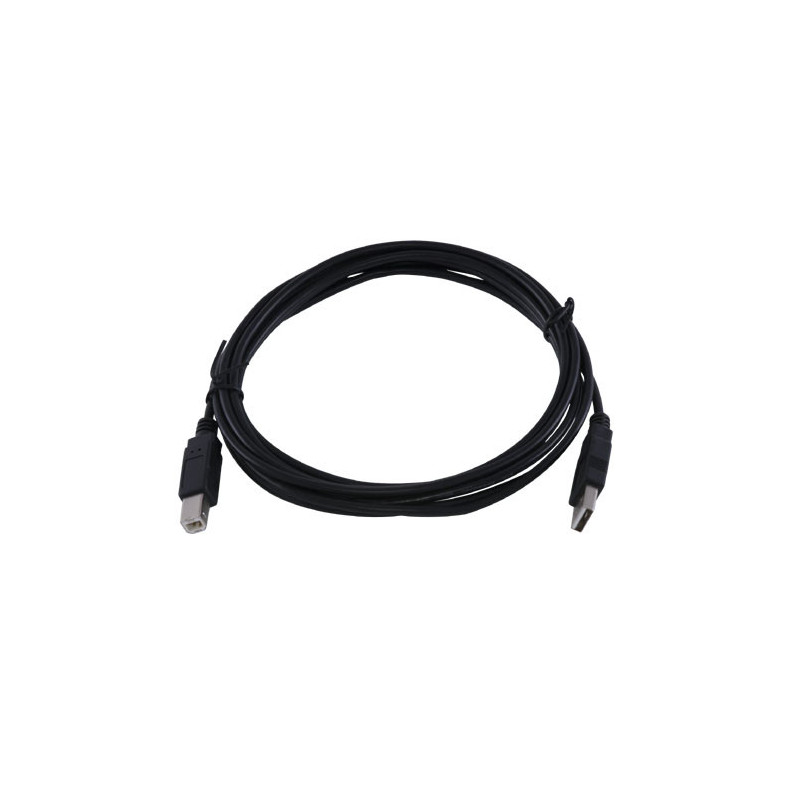 Kramer Electronics 1.8m USB 2.0 cable USB 1,8 m USB A USB B Negro - 96-0215006