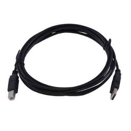 Kramer Electronics 1.8m USB 2.0 cable USB 1,8 m USB A USB B Negro - 96-0215006