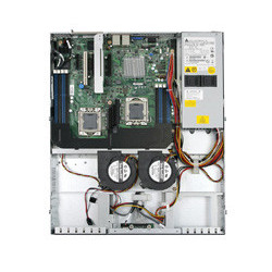 Intel SR1630BCR servidor barebone Intel® 5500 LGA 1366 (Socket B) Bastidor (1U) Aluminio, Negro - SR1630BCR