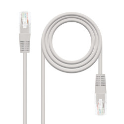 Nanocable 10.20.1302 cable de red Gris 2 m Cat6 U/UTP (UTP) - 10.20.1302