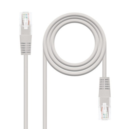 Nanocable 10.20.1302 cable de red Gris 2 m Cat6 U/UTP (UTP) - 10.20.1302