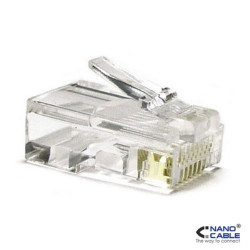 Conector RJ45 Nanocable 10.21.0101/ Cat.5e/ 10 uds - 10.21.0101