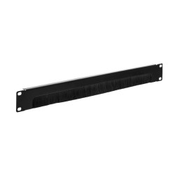 Phasak - Panel frontal con cepillo 1U - Negro - RF 2011