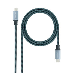 CABLE USB 3.1 GEN2 5A USB-C/M-USB-C/M NEG/GR 0.5 M - 10.01.4100-COMB