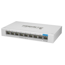 Keenetic PoE Switch 9 - Switch Switch - 9xRJ5 1Gbps (8xPoE) - 802.3af/at - KN-4710-01-EU
