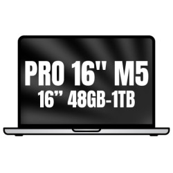 Apple Macbook Pro 16"/ M5 Pro 18-Core CPU/ 48GB/ 1TB SSD/ 20-Core GPU/ Plata - MGE64Y/A
