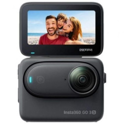 Cámara Digital Deportiva Insta360 GO 3S/ 4K/ Ángulo de visión 180º/ Negra - INCAMG31