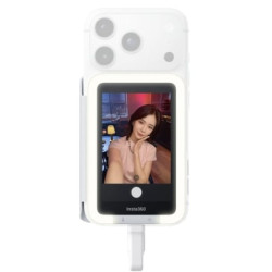 Pantalla Selfie Insta360 Snap/ Con Luz/ Blanco - INACSPS1