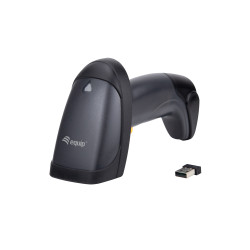 Equip Scanner Codigo de Barras Wireless Laser 1D con Soporte Incluido - 351023