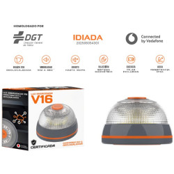HERO BALIZA DE EMERGENCIA V16 GEOLOCALIZABLE CONECTADA DGT 3.0 - 193-0001