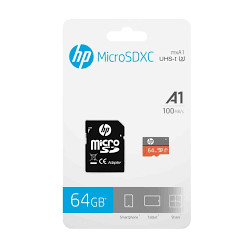 HP Memoria micro SDXC 64GB UHS-I U3 - HFUD064-1V31A