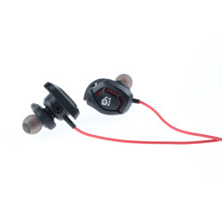 Talius intrauricular gaming Rex negro/rojo - 8436550234855