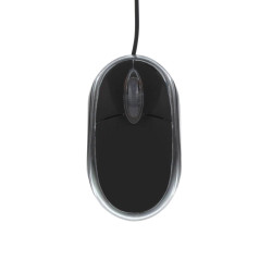 TNB WAY - Ratón óptico con cable - Negro - WMS2U