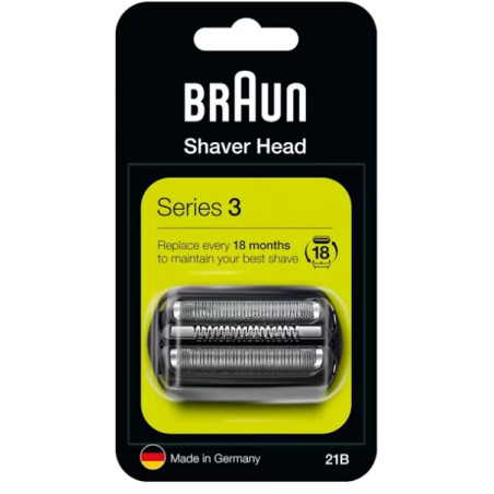 CABEZAL BRAUN 21B SERIE 3 NEGRO - 0021070010