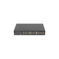 SWITCH LANBERG 24 PUERTOS GIGABIT ETHERNET RACK 19" - RSGE-24