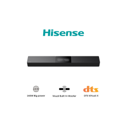 BARRA SONIDO HISENSE HS2000 2.1 SUBWOOFER INTEGRADO 240W DOLBY DIGITAL BT - HS2000