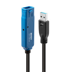 Lindy 43229 cable USB USB 3.2 Gen 1 (3.1 Gen 1) 15 m USB A Negro - 43229
