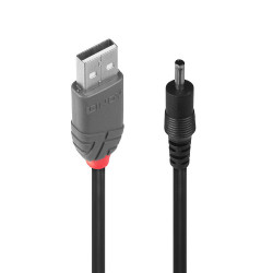 LINDY USB2.0 Typ A an DC 3,5/1.35 Hohlstec Adapterkabel 1,5m - 4002888702669