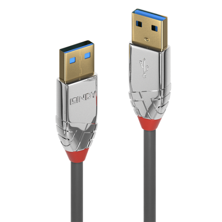 Lindy 36629 cable USB USB 3.2 Gen 1 (3.1 Gen 1) 5 m USB A Gris - 36629