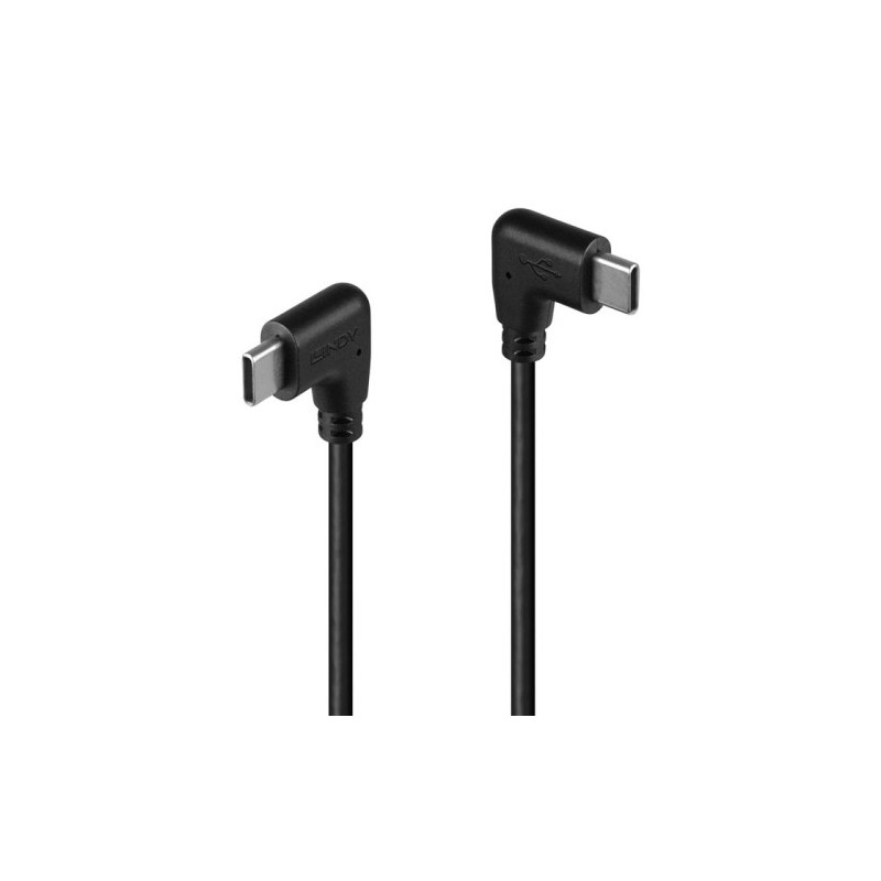 Lindy 32008 cable USB USB 2.0 0,5 m USB C Negro - 32008