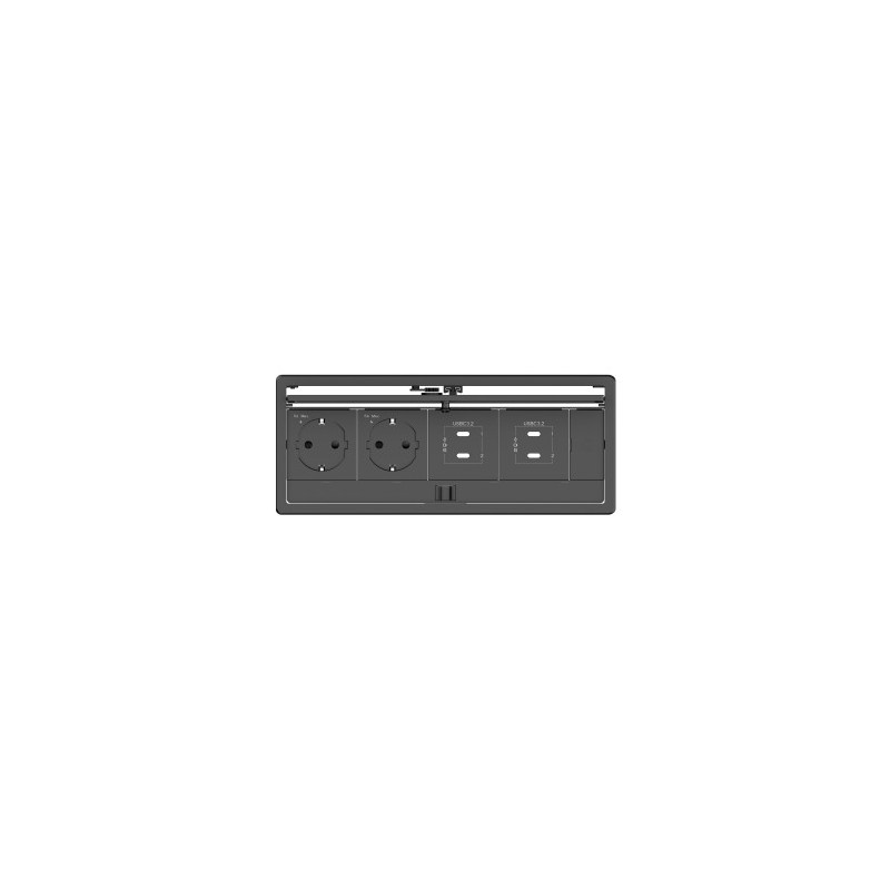 Kramer Electronics T-IN4-REC2(B) Negro - 80-000323