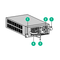 H3C - PSR75-12A-GL - 75W AC PLUGGABLE POWER SUPPLY MODULE - 0231A7G9
