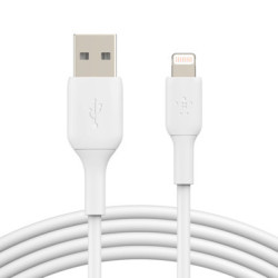 Belkin CAA001BT3MWH cable de conector Lightning 3 m Blanco - CAA001BT3MWH