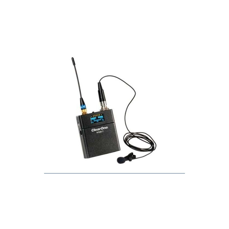 CLEARONE WIRELESS BELTPACK TRANSMITTER WITH 2.4 GHZ RF BAND (910-6104-001) - 910-6104-001