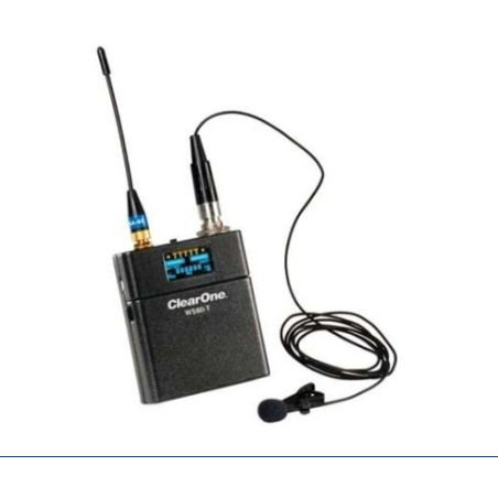 CLEARONE WIRELESS BELTPACK TRANSMITTER WITH 2.4 GHZ RF BAND (910-6104-001) - 910-6104-001
