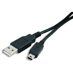 Cable USB 2.0 a Mini USB / 5 pines / 1.8m / Equip 128521 - 128521