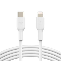 Belkin CAA003BT1MWH cable de conector Lightning 1 m Blanco - CAA003BT1MWH