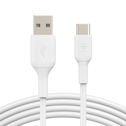 Belkin BoostCharge cable USB 1 m USB A USB C Blanco - CAB001BT1MWH